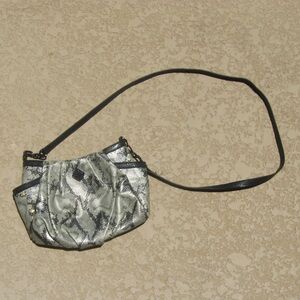 Vera Wang Snakeskin Shoulder Bag